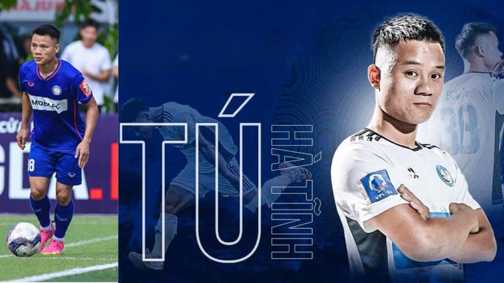 Hậu vệ phải Tú Hà Tỉnh